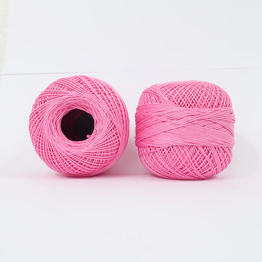 Crochet Thread Taffy Pink #07
