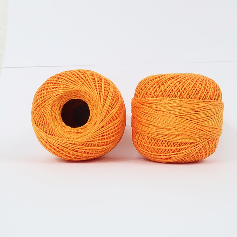 Crochet Thread Candlelight Orange #17