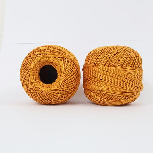 Crochet Thread Goldenrod Yellow #19