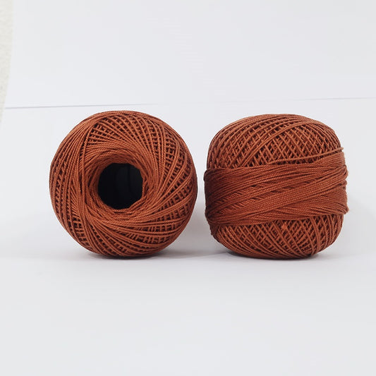Crochet Thread Caramel Brown #20
