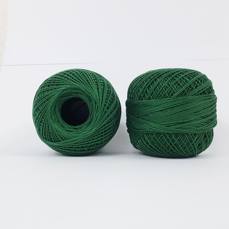 Crochet Thread Forest Green #28