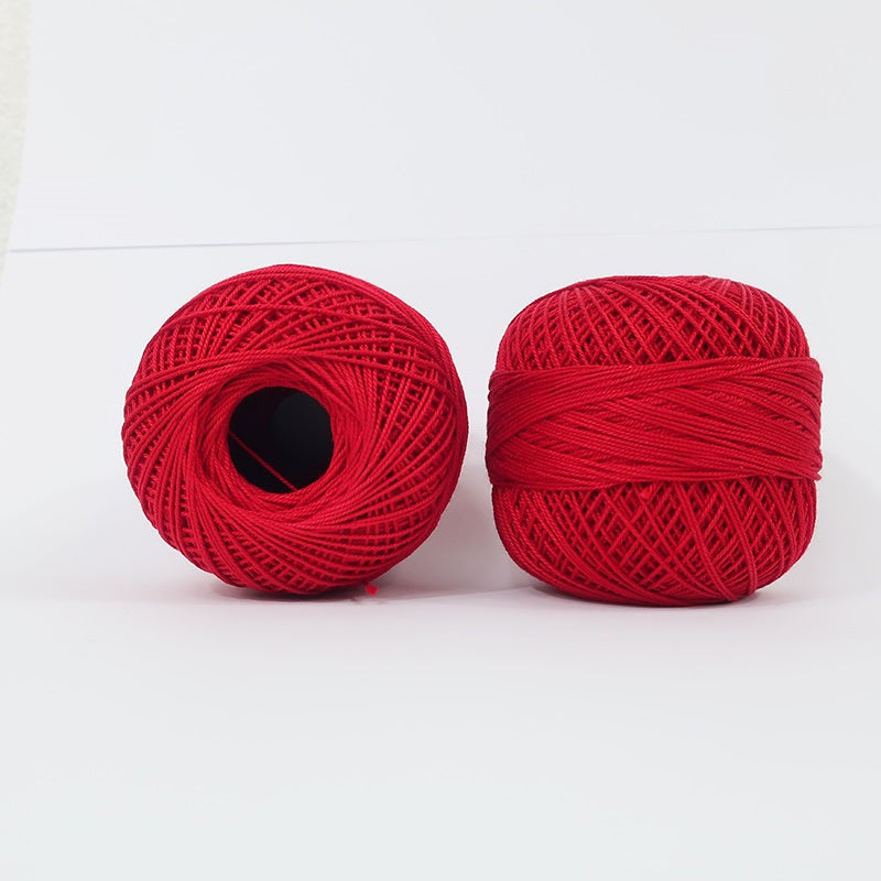 Crochet Thread Scarlet Red #29