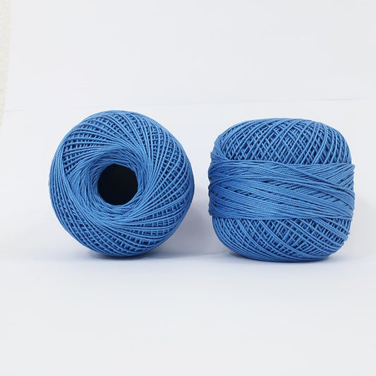 Crochet Thread Cobalt Blue #30