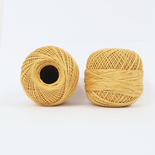 Crochet Thread Mellow Yellow #33