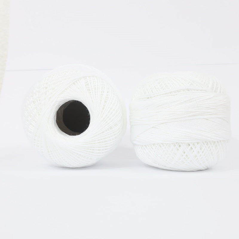 Crochet Thread White #44