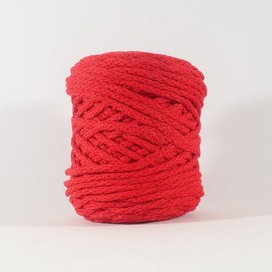 Cotton Cord 5mm Red