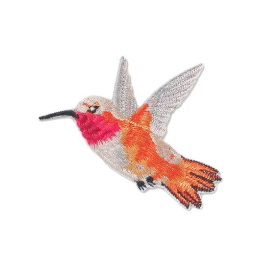 Iron-On Applique Orange Bird