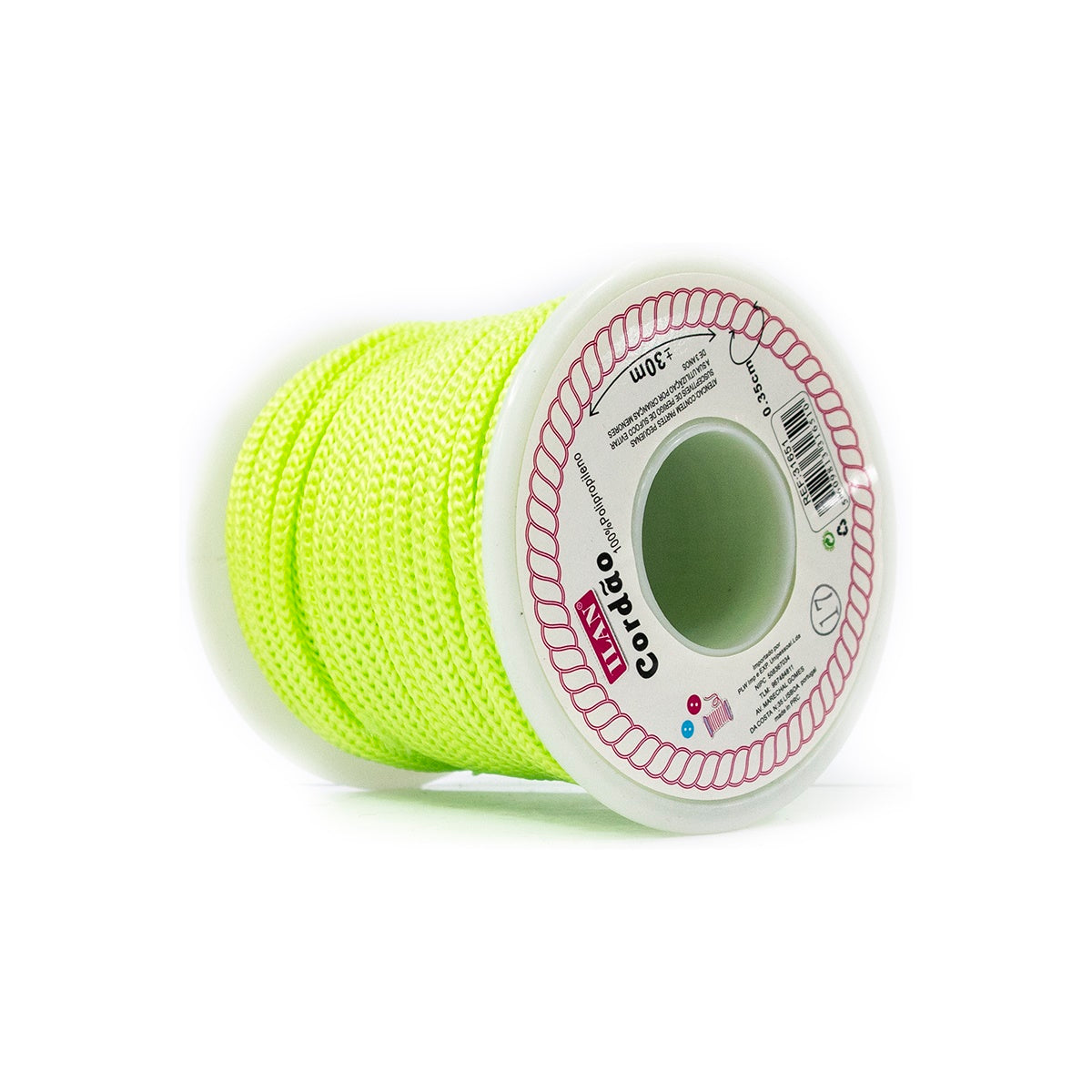 Nautical Cord 3.5mm Lime