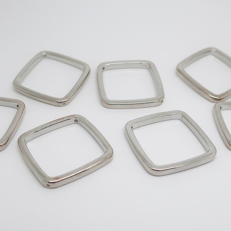 Metal Square Ring 30mm – WelcomeYarn