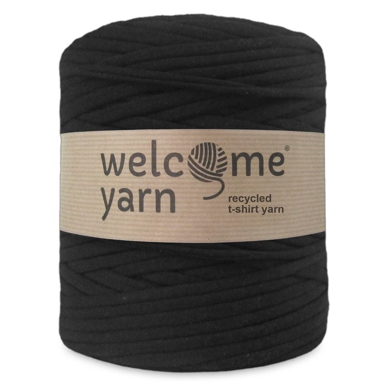 T-shirt Yarn Stretchy Black