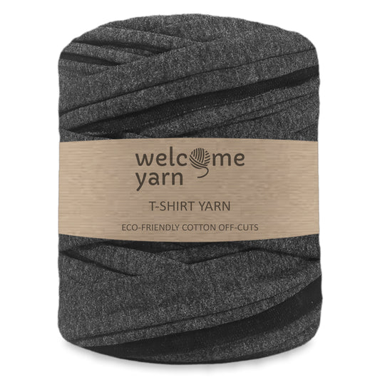 T-shirt Yarn Anthracite Grey