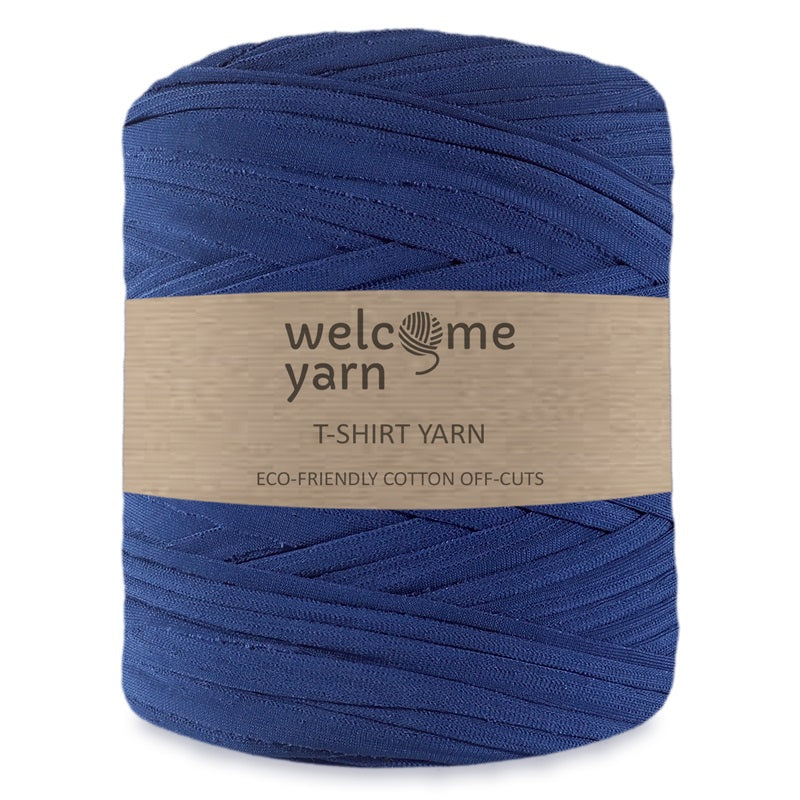 T-shirt Yarn Stretchy Blue