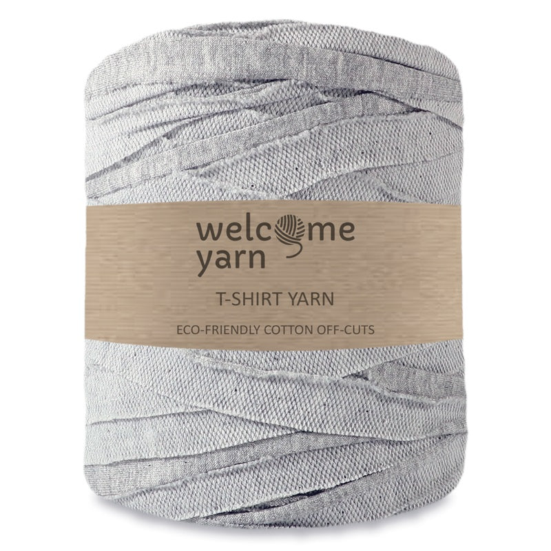 T-shirt Yarn Light Grey - 2nd Quality