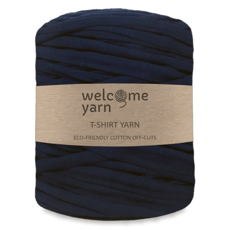 T-shirt Yarn Dark Blue