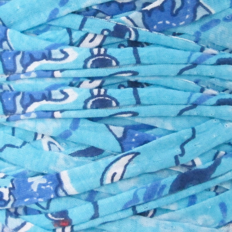T-shirt Yarn Shades of Blue