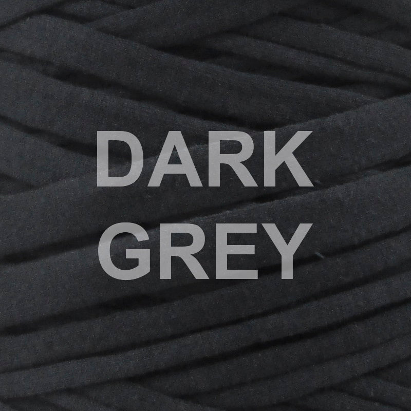 T-shirt Yarn Dark Grey