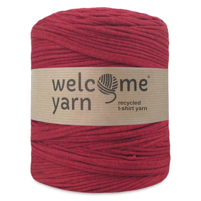 T-shirt Yarn Dark Red