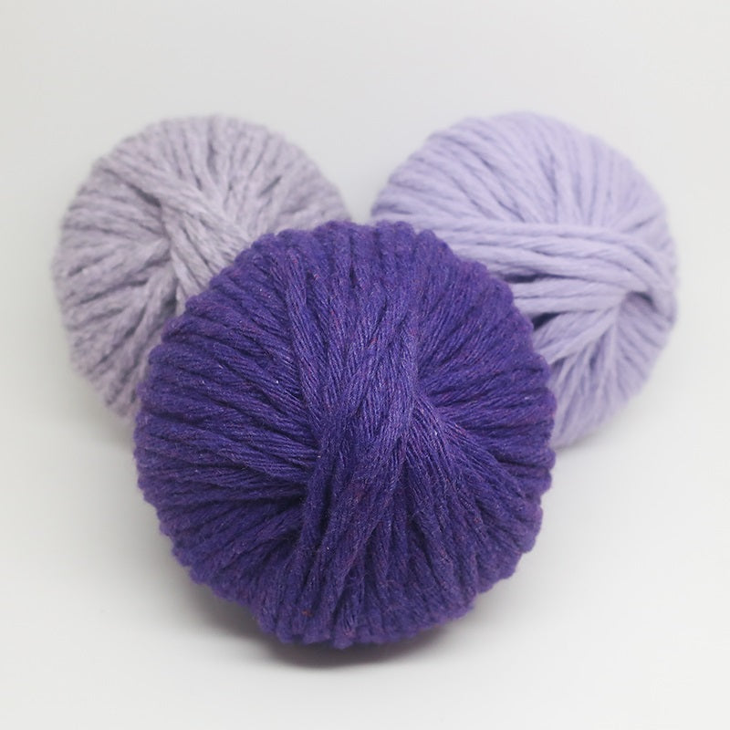 Barbante Mini Ball Pack3x Purple Violet