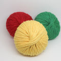 Barbante Mini Ball Pack3x Yellow Green Red