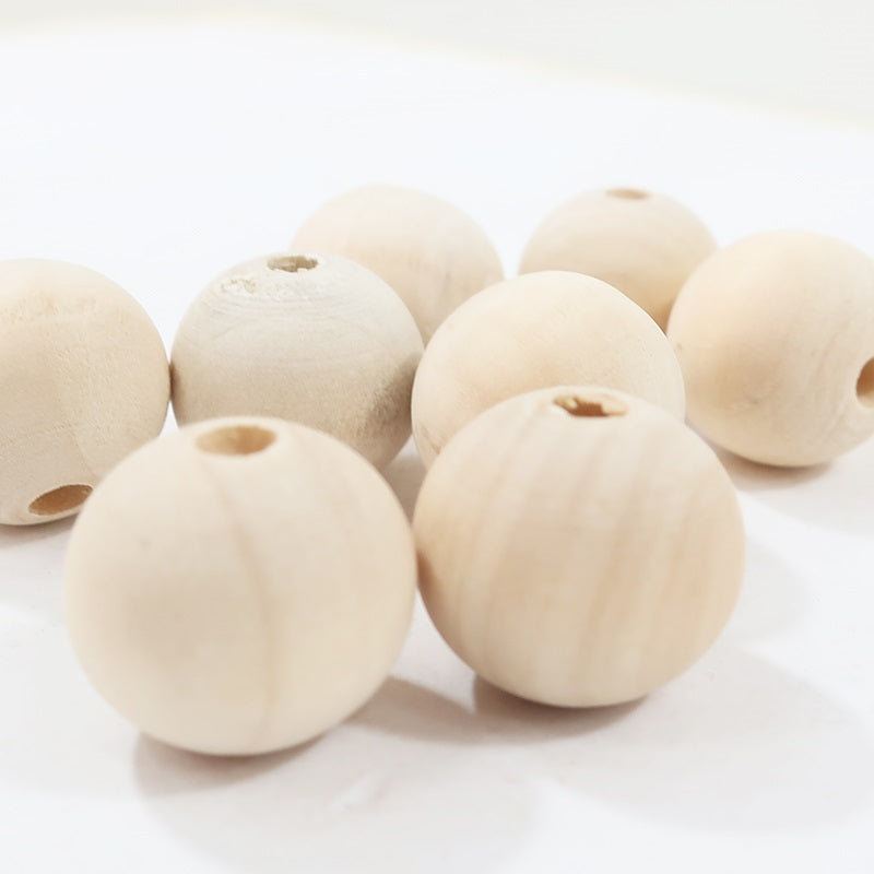 Perles en bois pour macramé