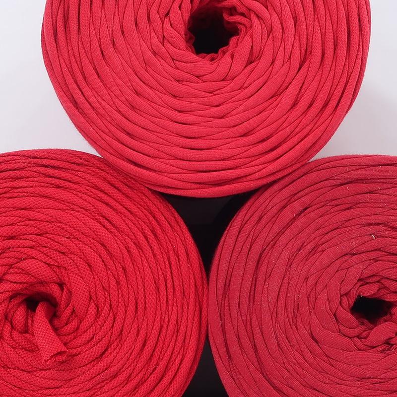 T-shirt Yarn Shades of  Red Pack3x