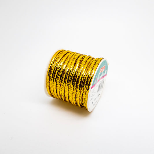 Metallic Thread 2.5mm - Dark Gold
