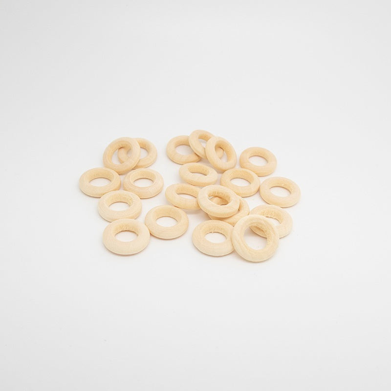 Wooden Rings for Macramé