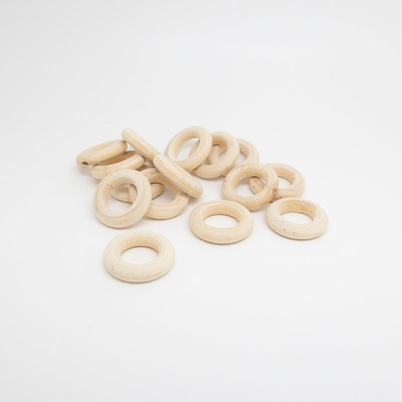 Wooden Rings for Macramé