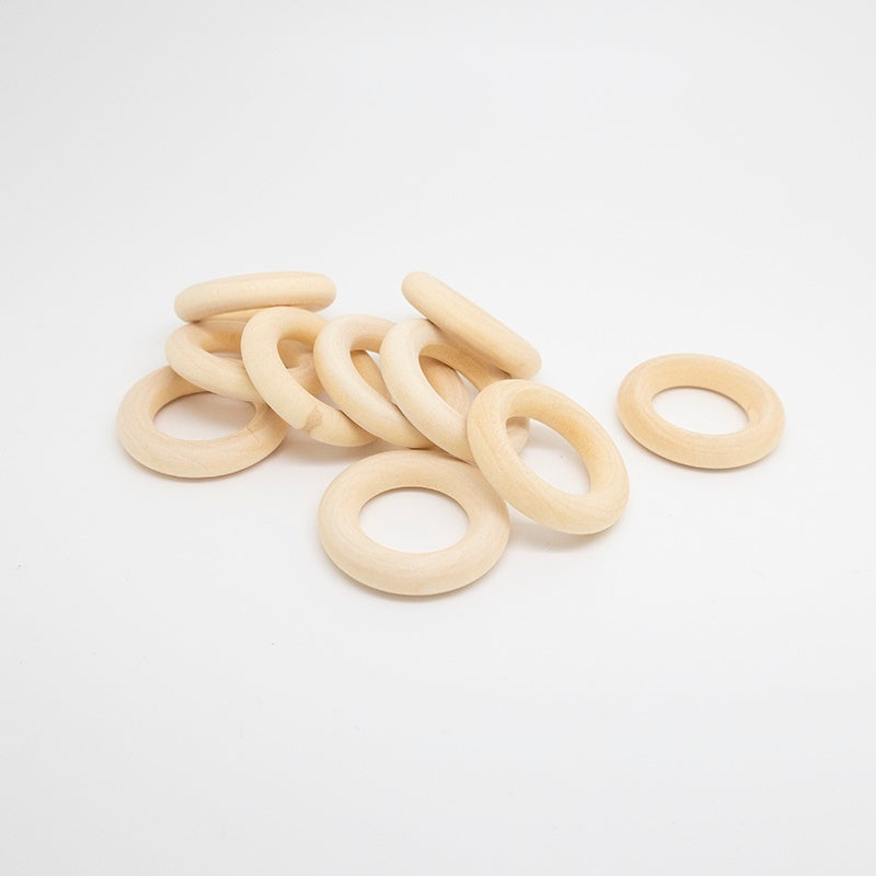 Wooden Rings for Macramé
