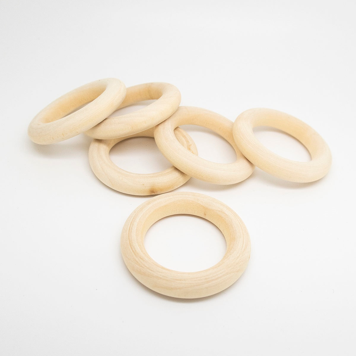 Wooden Rings for Macramé