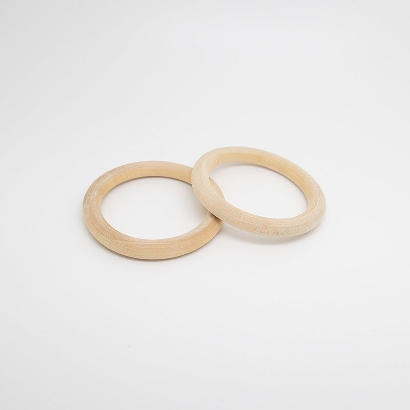 Wooden Rings for Macramé