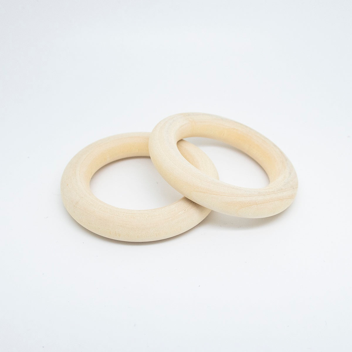 Wooden Rings for Macramé