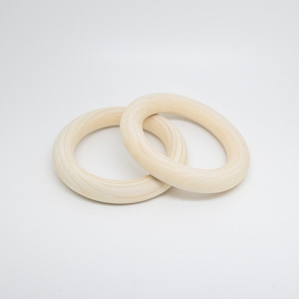 Wooden Rings for Macramé