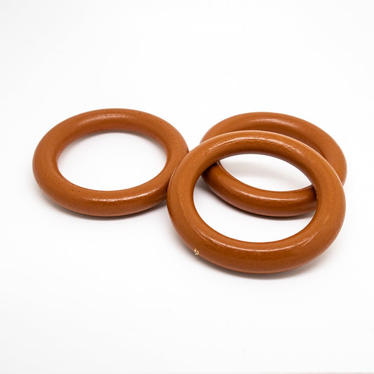 Wooden Rings for Macramé 65mm
