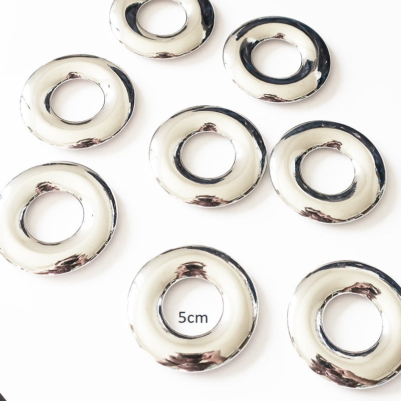 Thick Metal Rings for Macramé
